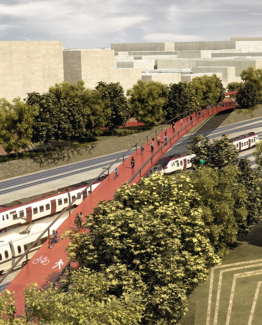 Baricentrale Railway Corridor - Metrogramma / AZPA / LSB / Politecnica