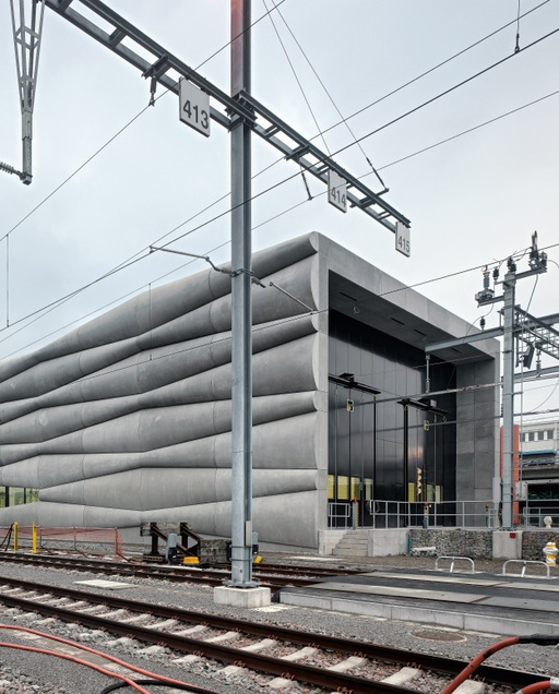 Herdern Railway Service in Zúrich