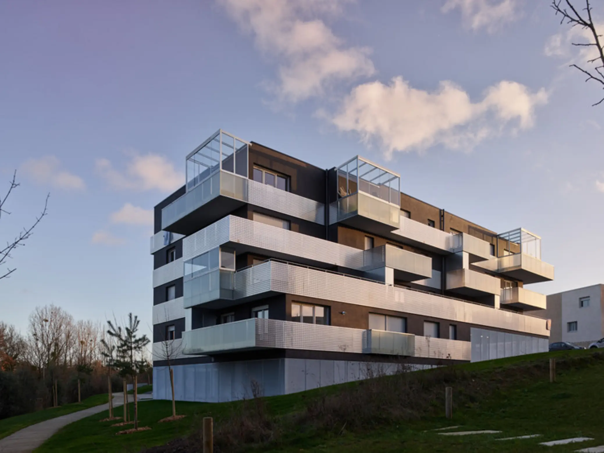 Les Prairies de Maxime Residential Building, Saint-Herblain, France
