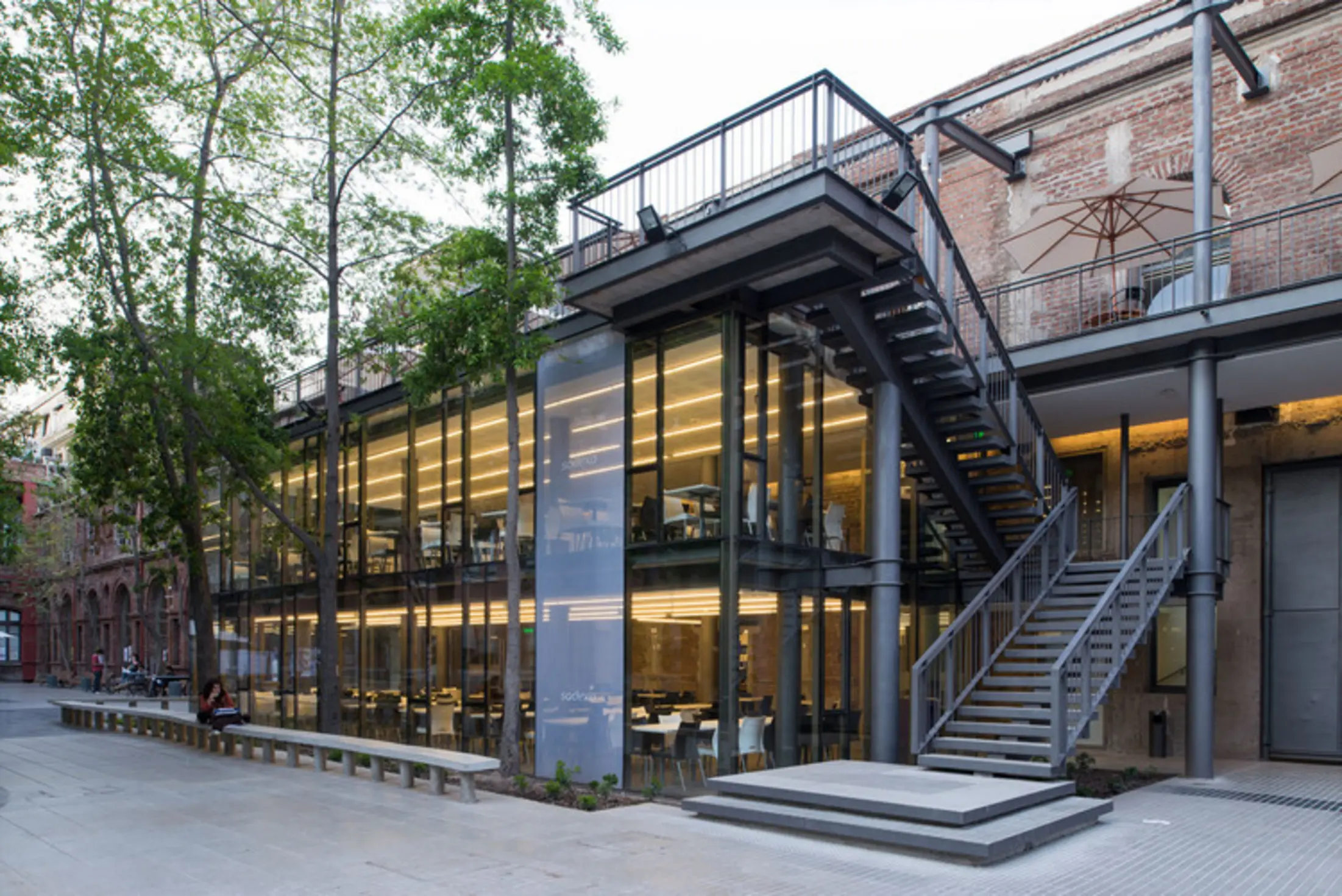 UC Casa Central's Student Cafeteria, Santiago