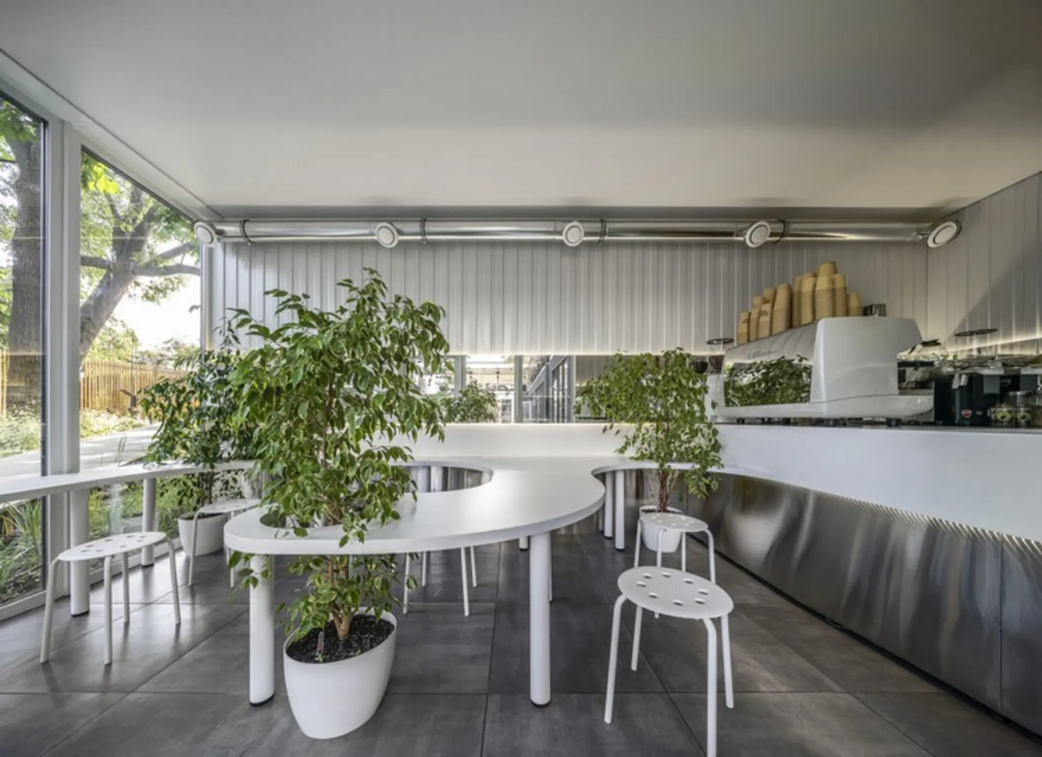 Black & Milk Coffee Bar, Kharkiv, Ukraine