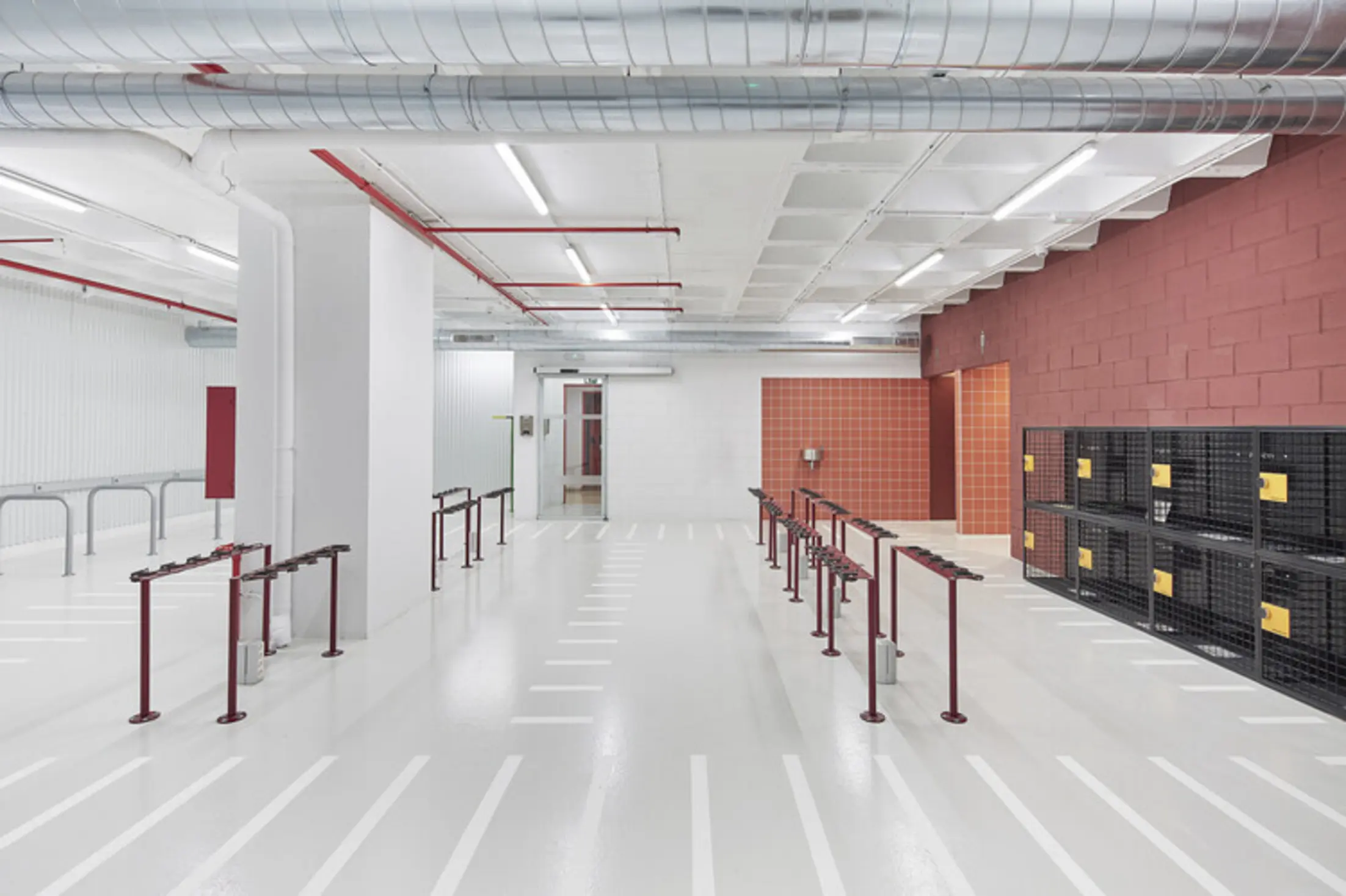 Bicycles and Electric Scooters Parking Space, Barcelona, Spain
