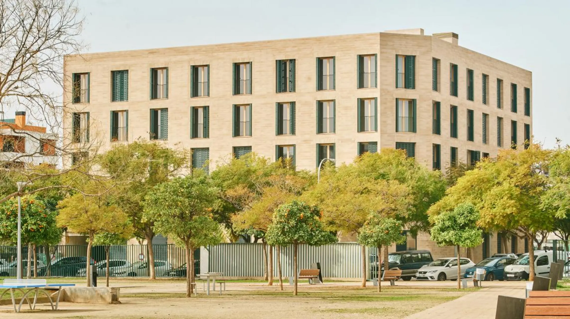 30+8 social housing units on Josep Togores, Palma De Mallorca