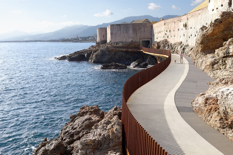 Aldilonda Promenade, Bastia (Corsica)