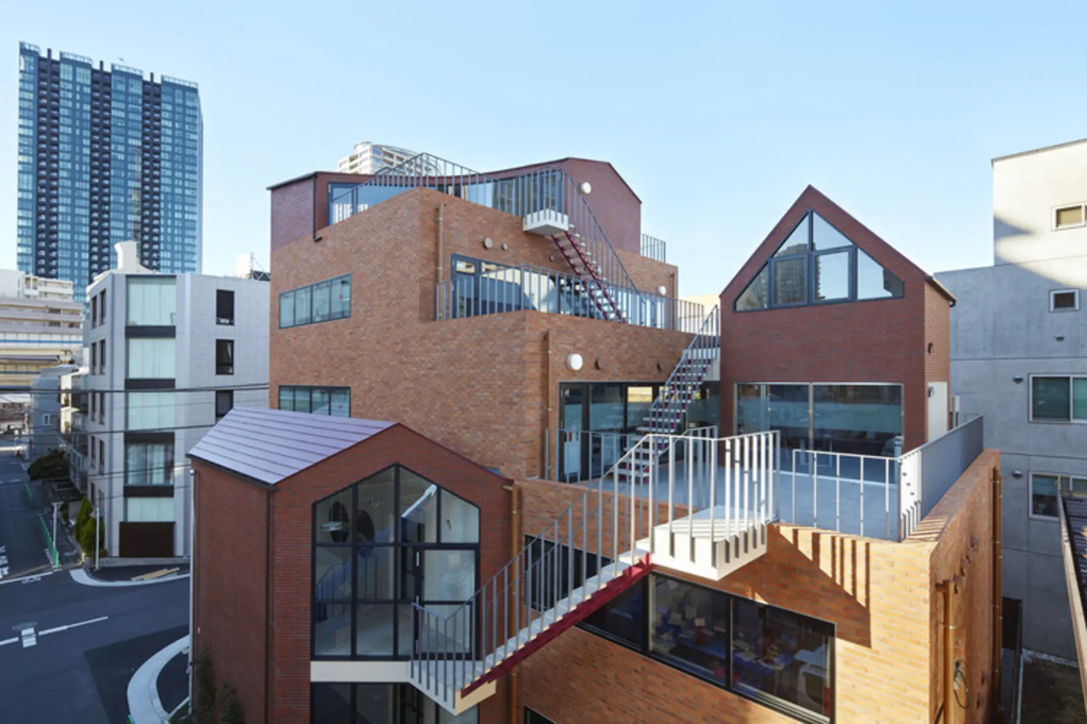 Village on the Building, Minato, Japan