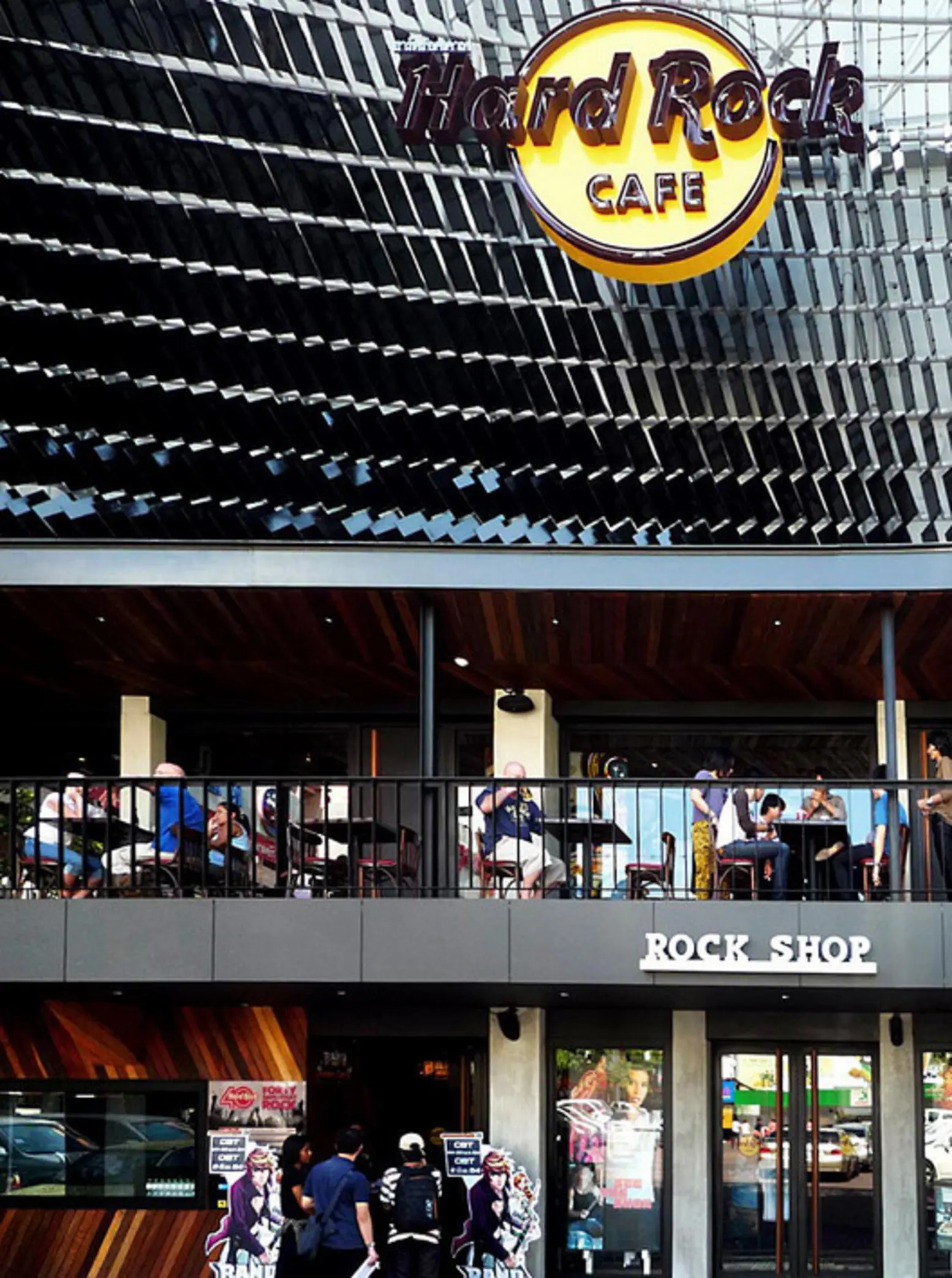 Hard Rock Cafe Facade, Bangkok, Thailand