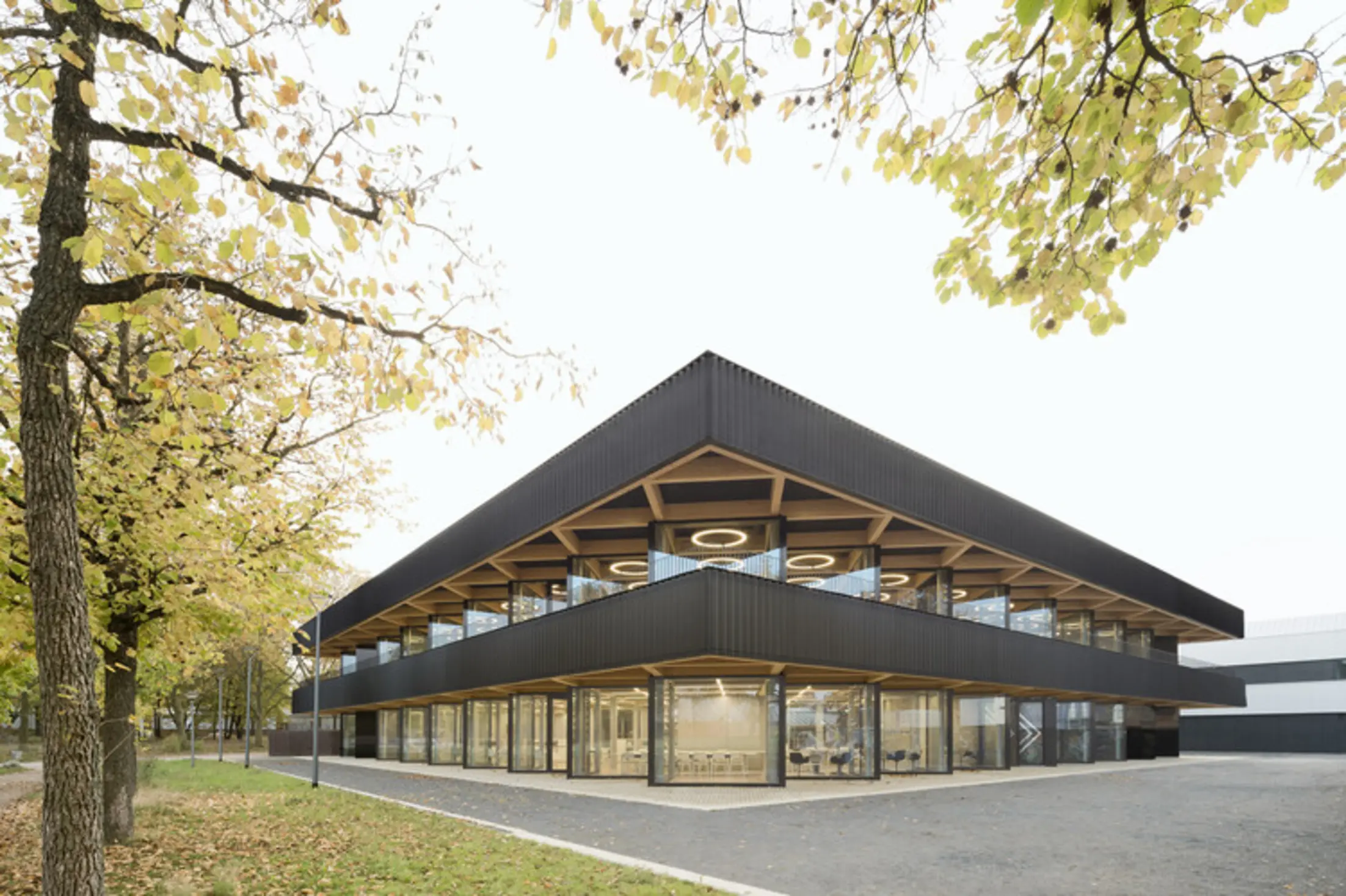 Canteen and Media Center of the Vocational School Center North, Darmstadt