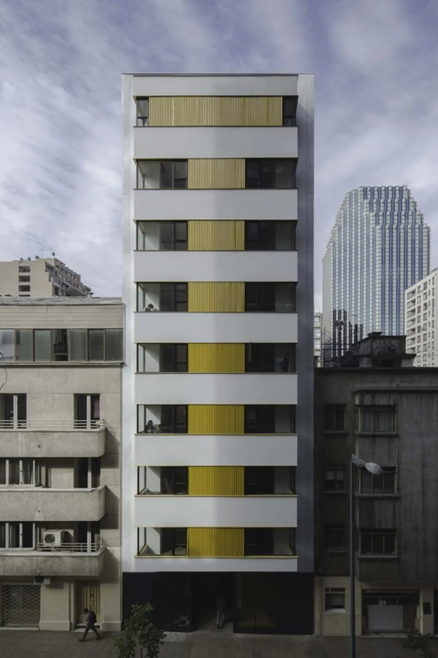 Apartment Building La Juliana, Santiago, Chile