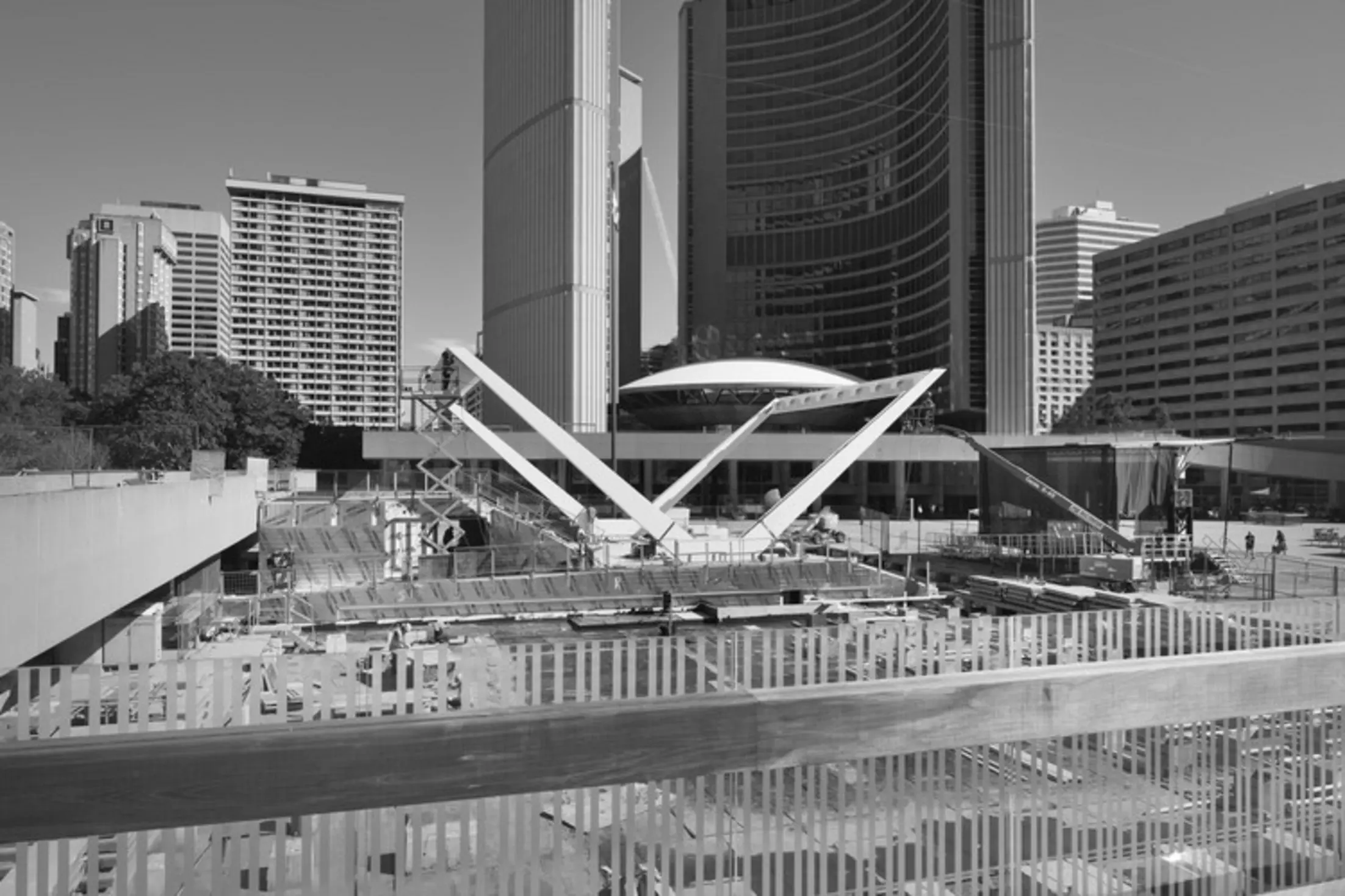 In Progress: Theatre at Nathan Phillips Square, Toronto, Canada