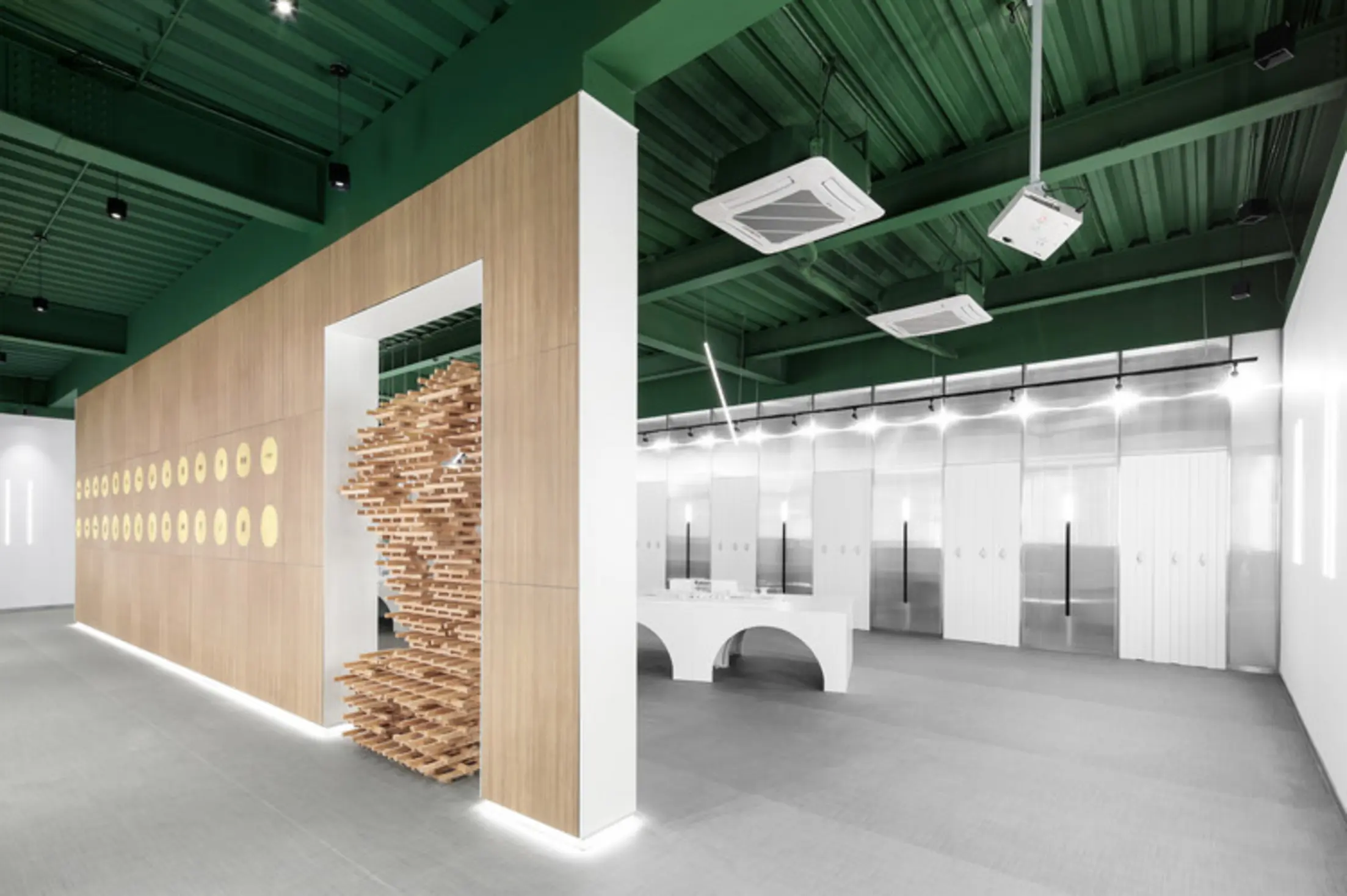 Exhibition Hall of the Architecture and Engineering Faculty in SICC, Suzhou, China