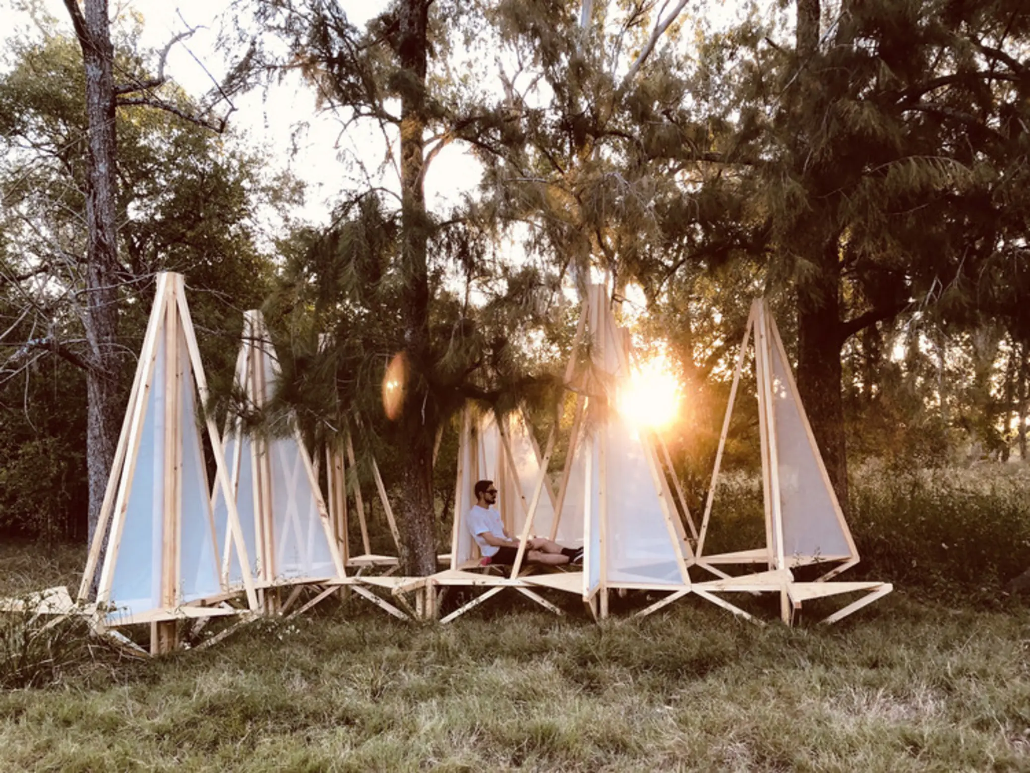 Eco-Sistema Installation, Ceibas, Argentina