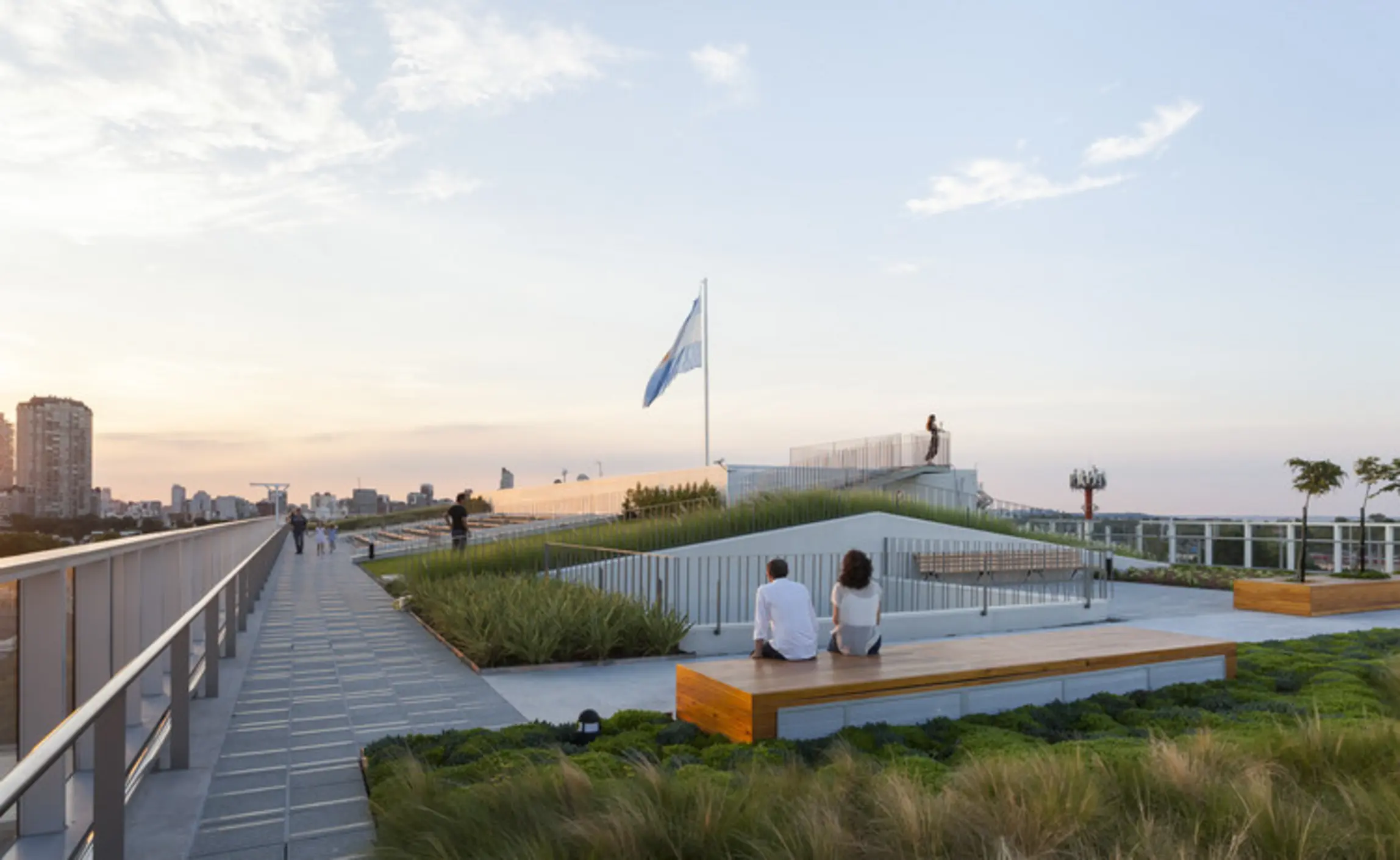 Rooftop Park, Belgrano, Argentina