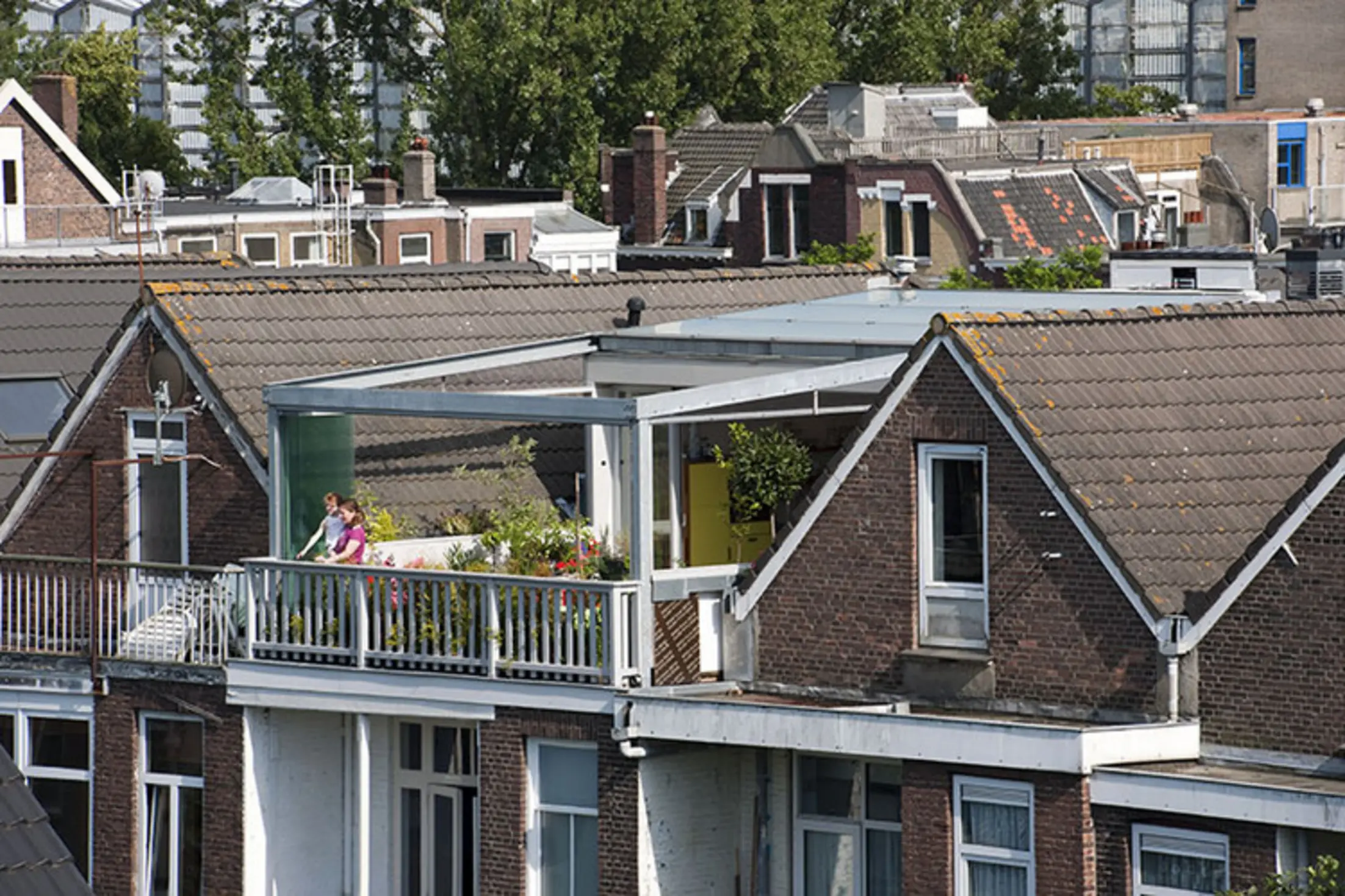 Dutch Architects Transform Rotterdam House Into Terraced "Urban Paradise", Rotterdam, The Netherlands