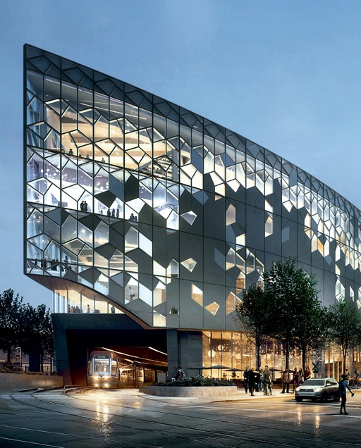 Calgarys Central Library (project stage)