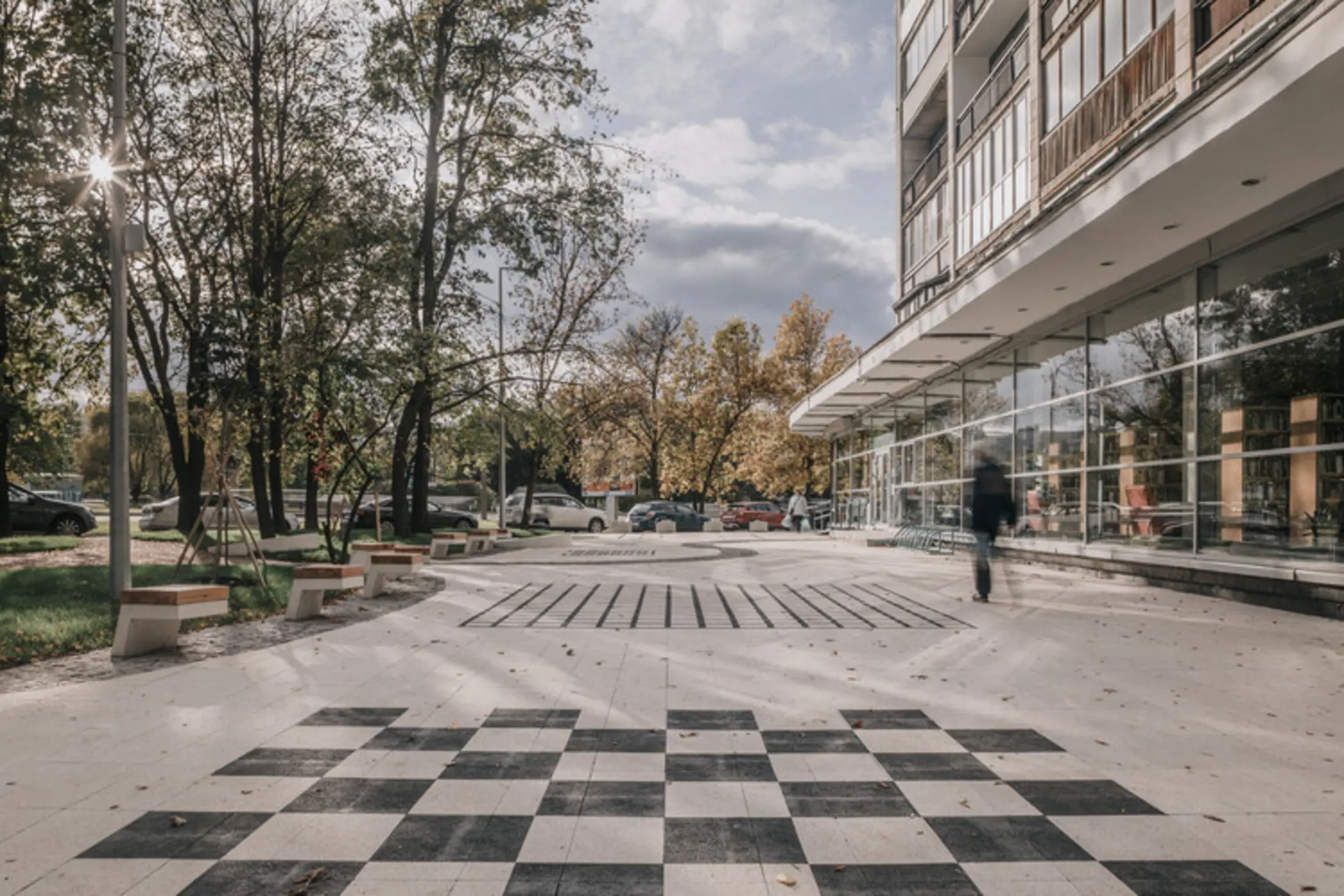 Garden Square for Friends Library, Sankt-Peterburg, Russia