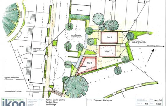 Plot with PP for sale in Hackbridge photo