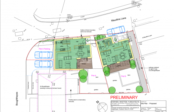 Plot with PP for sale in Tavistock photo