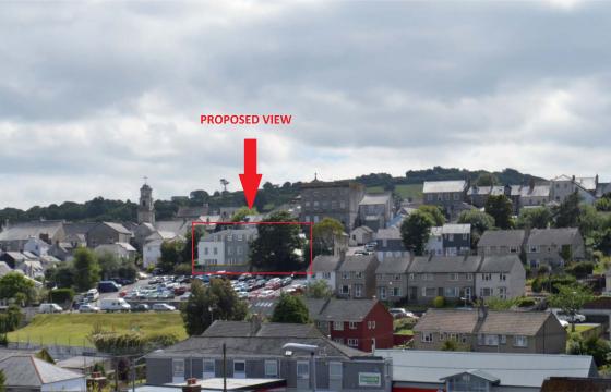Plot with PP for sale in Penryn photo