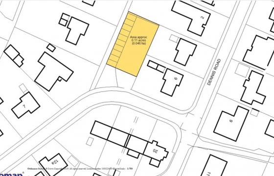 Plot with PP for sale in Corfe Mullen photo
