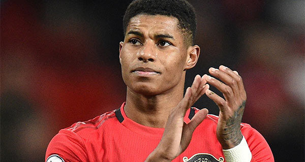 Good and Bad PR: Rashford celebrates while Raab is on his knees