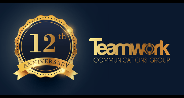 Teamwork Communications Group Marks 12th Year in Communication and Public Relations;