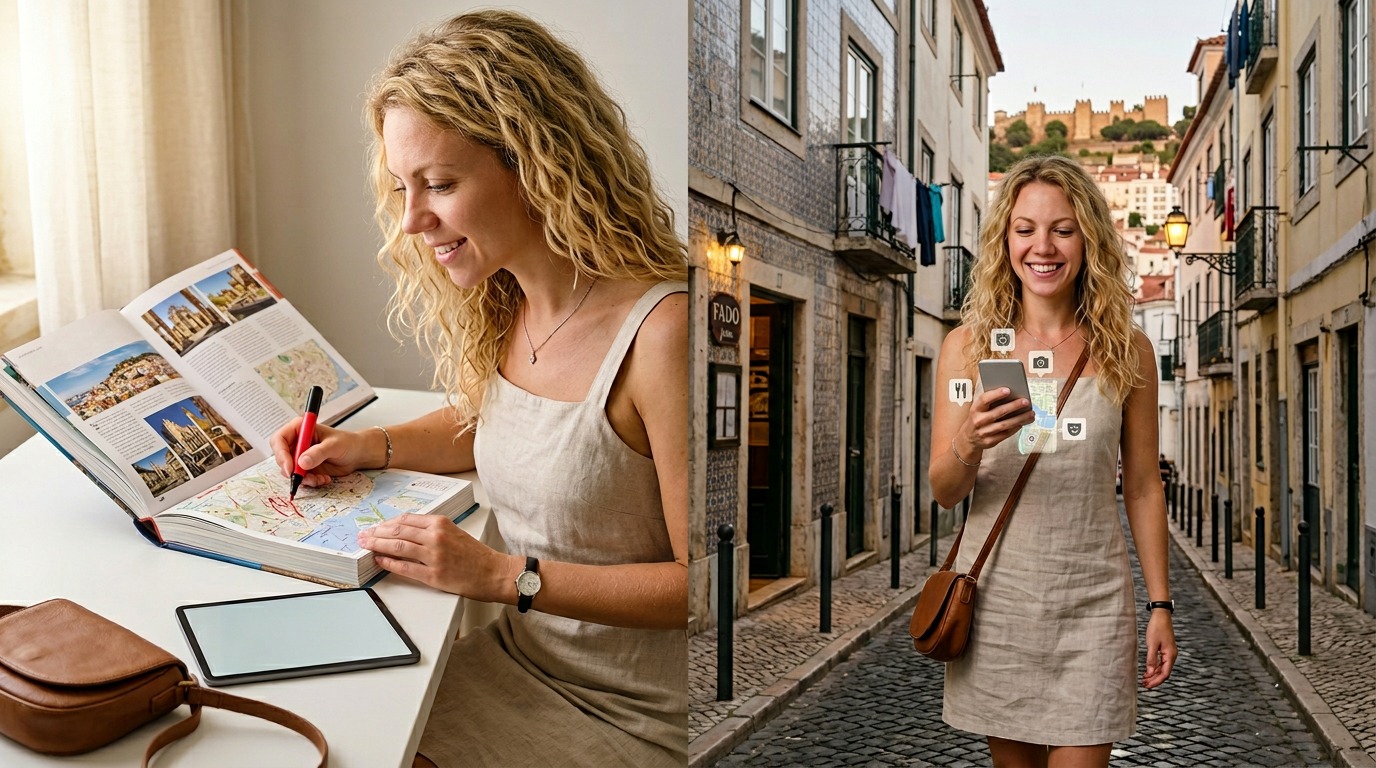 A business appearing across app, search, city, and destination discovery surfaces