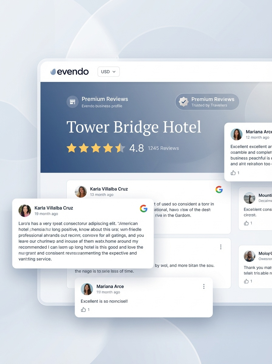A stronger review presentation showing a richer set of customer feedback on a business page