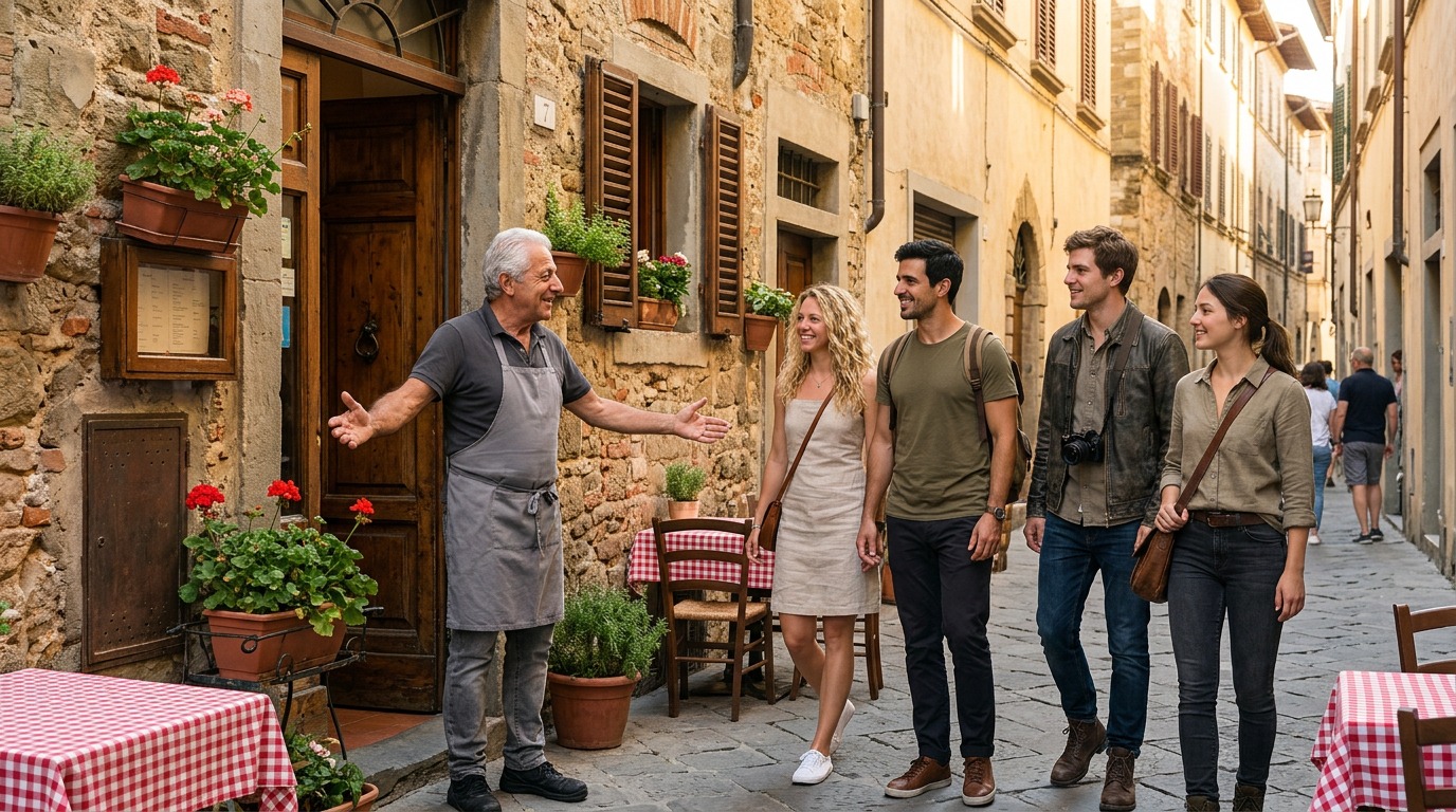 A business presence shown in a stronger active state