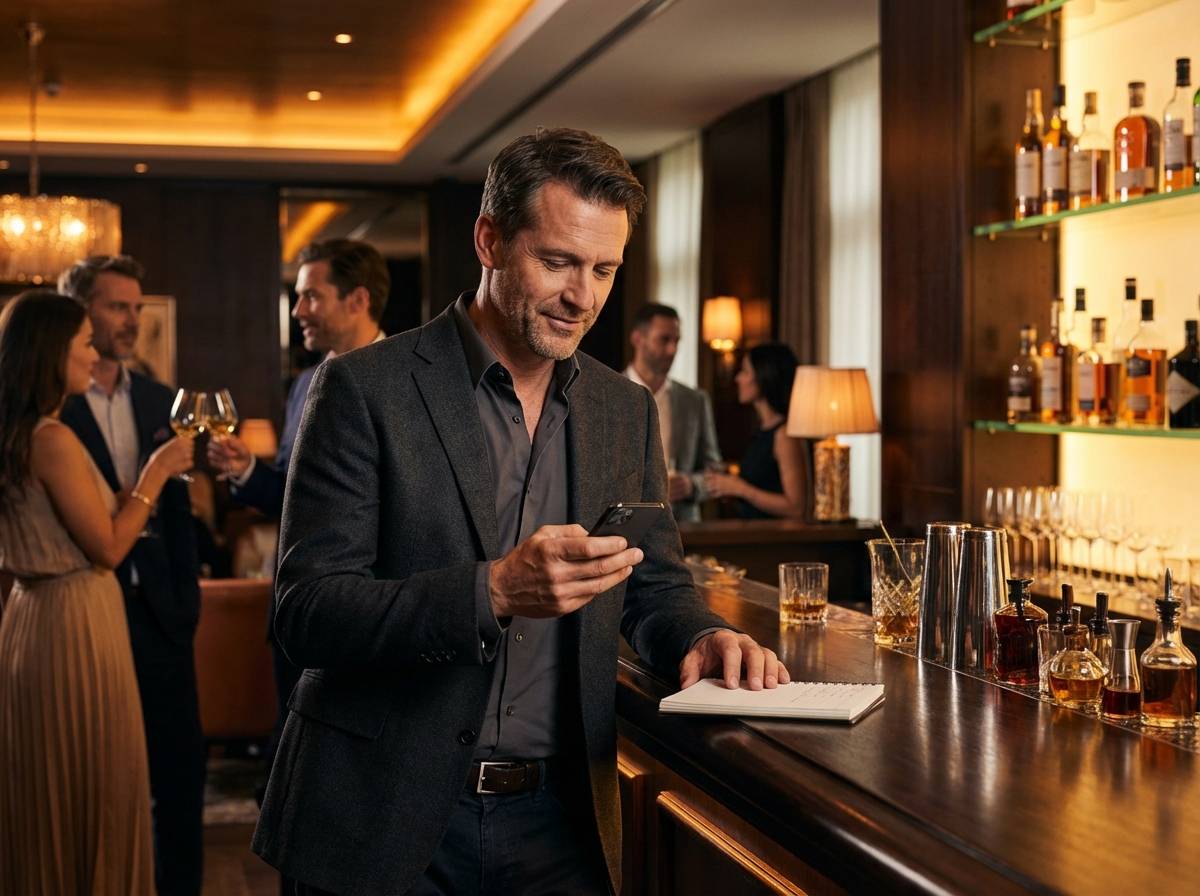 A nightlife-specific flow graphic showing visible presence, activated presence, 30 days free Plus, and ongoing choice