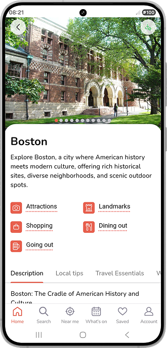 Offline guides screenshot