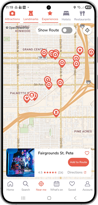 Smart routes adjust on the go screenshot