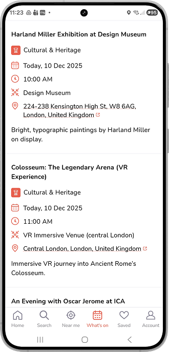 What's on feed screenshot