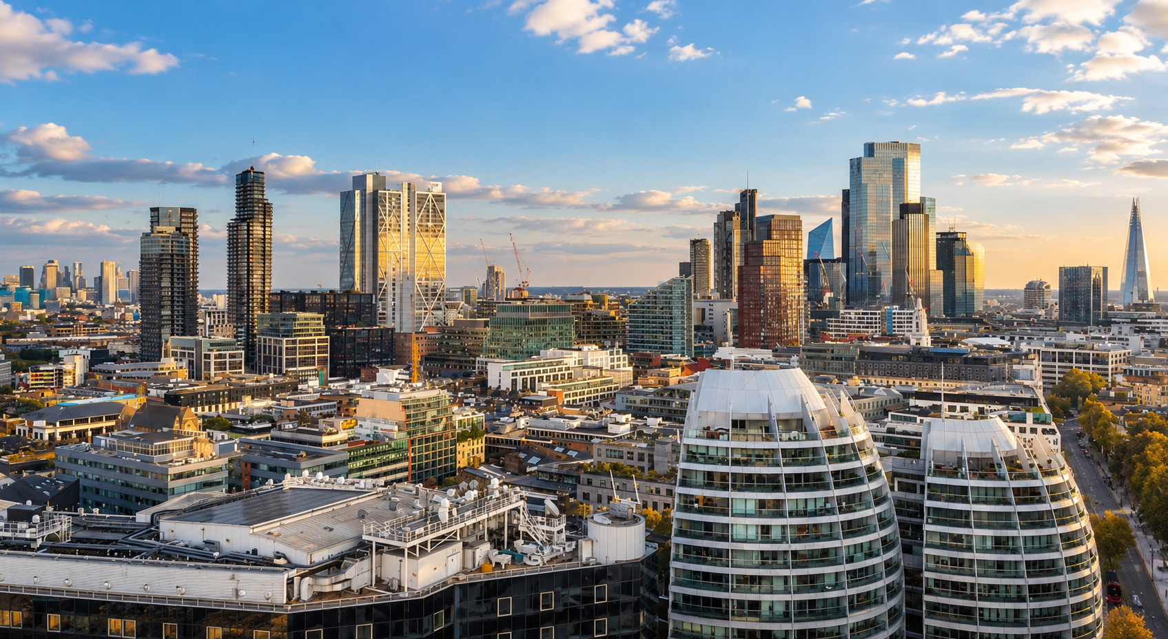 Golden Hour London Skyline 2