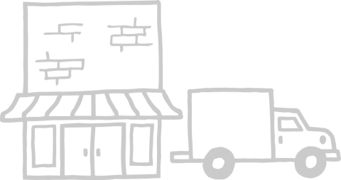 Illustration of a commercial building