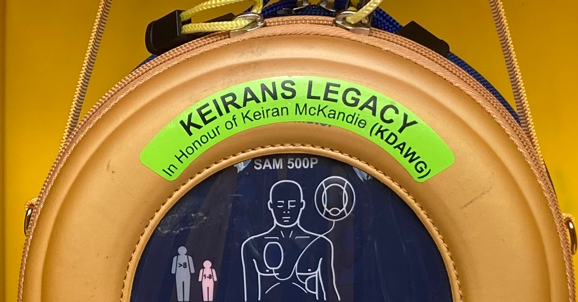 Defibrillator for Buckie Community