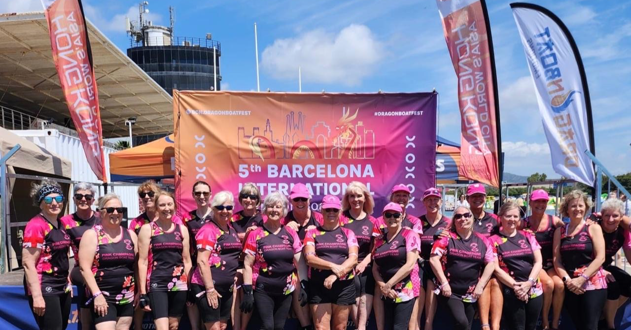 Pink Champagne BCS  Dragon Boat Team