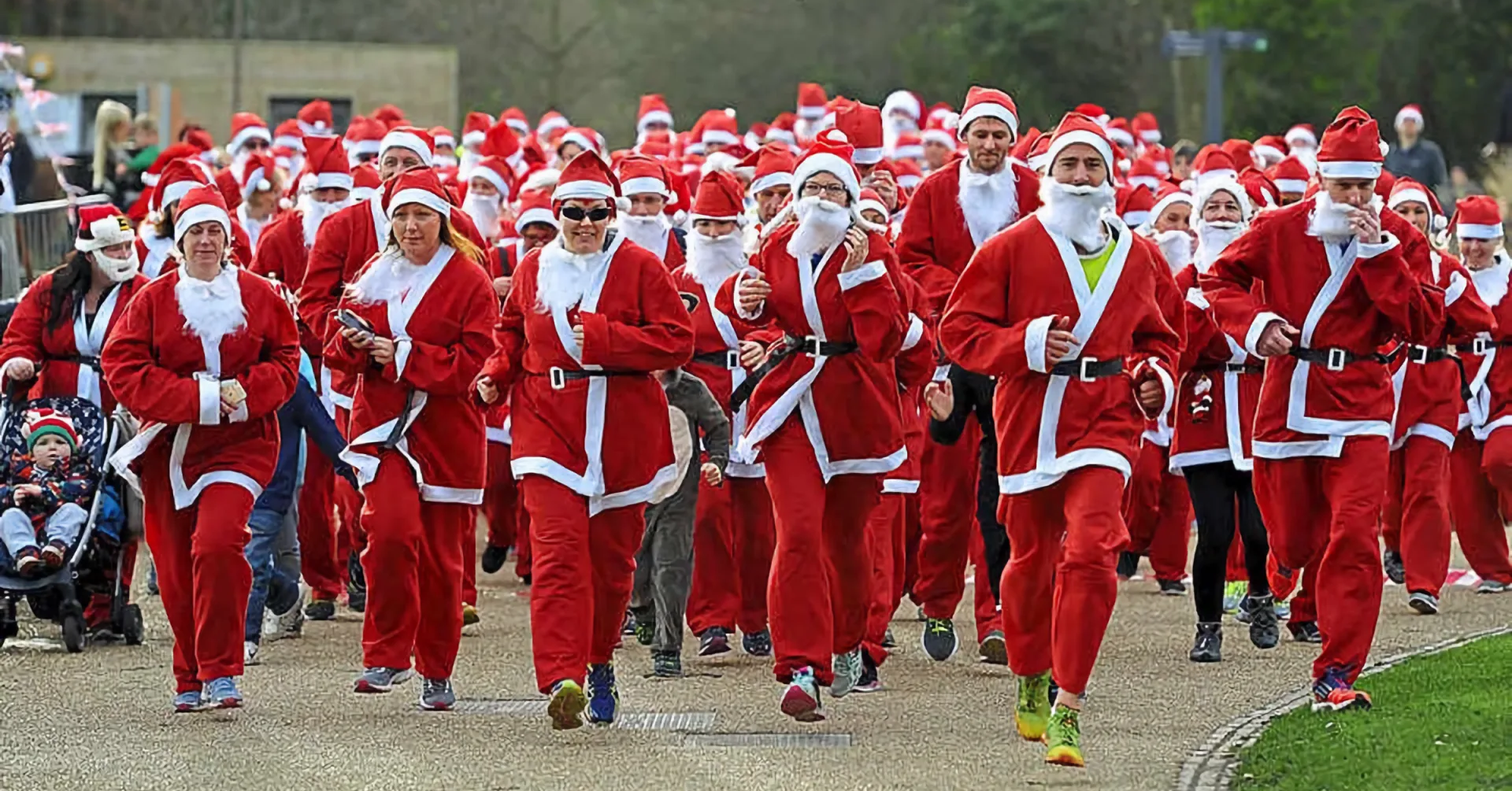 Geoff Carr's Shropshire Santa Run