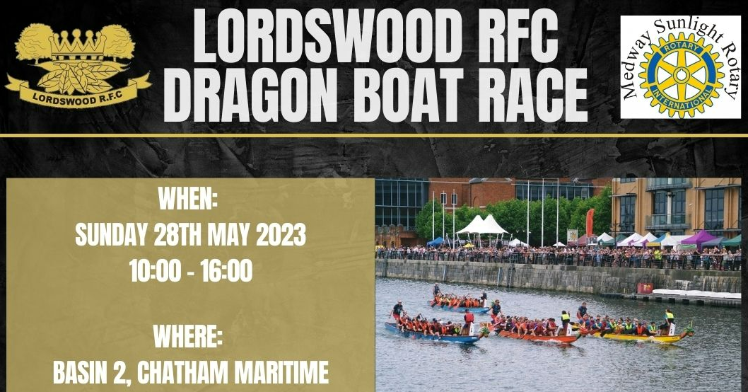 Lordswood RFC - Dragon Boat Race 2023