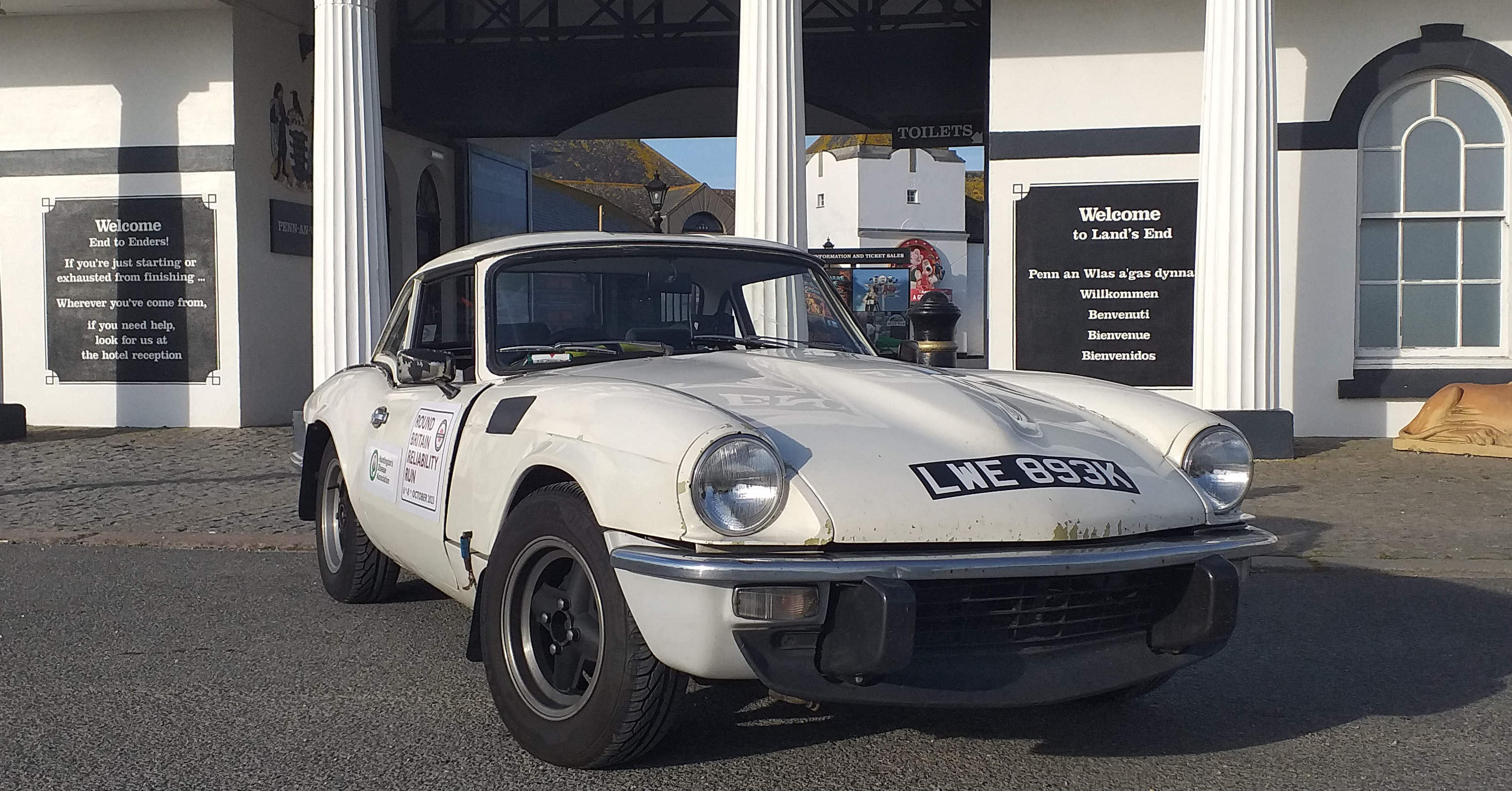 Round Britain Run. 2025. Dave and Matthew