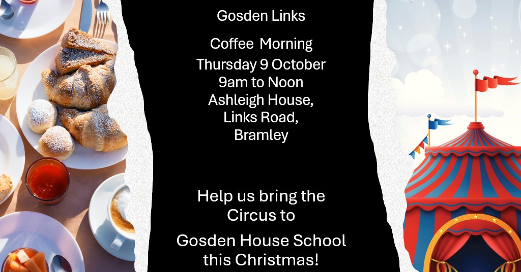 Bring the Circus to Gosden House this Christmas