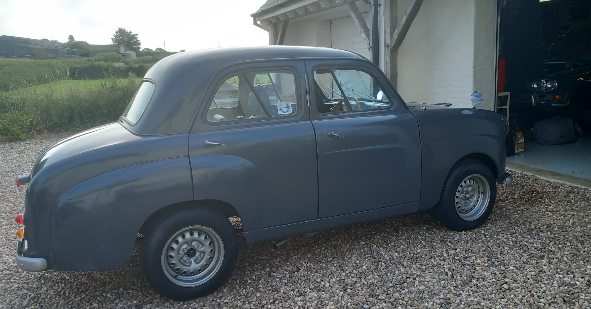 2,O00 miles round Britain in a 1953 Standard 8!