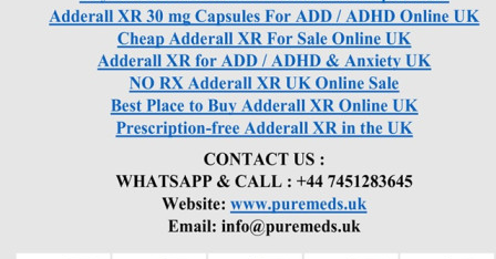Buy ADD / ADHD Online Overnight UK Delivery