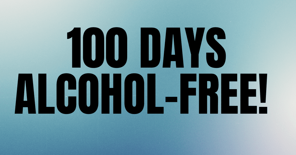 JACKIE'S 100 DRY DAYS CHALLENGE