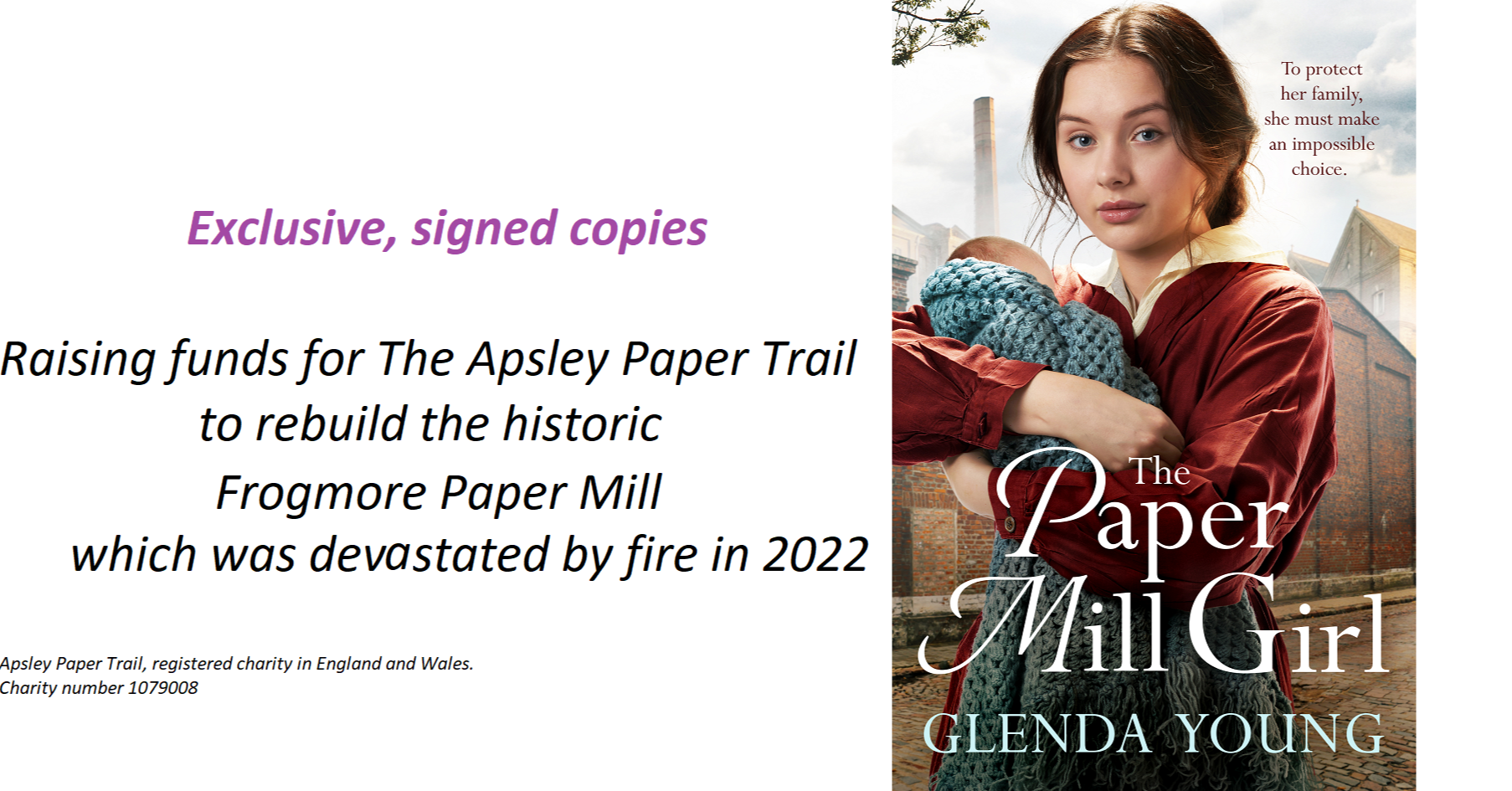 Be part of the story! The Paper Mill Girl