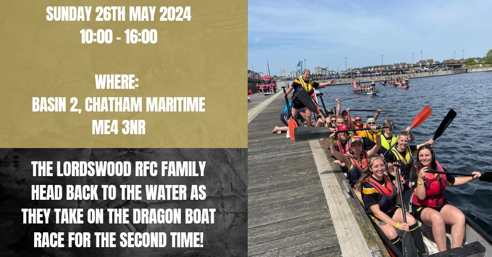 Lordswood RFC - Dragon Boat Race 2024