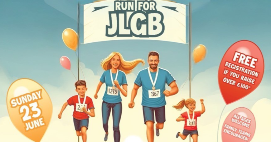 Noah Bercott - JLGB Fun Run Squad