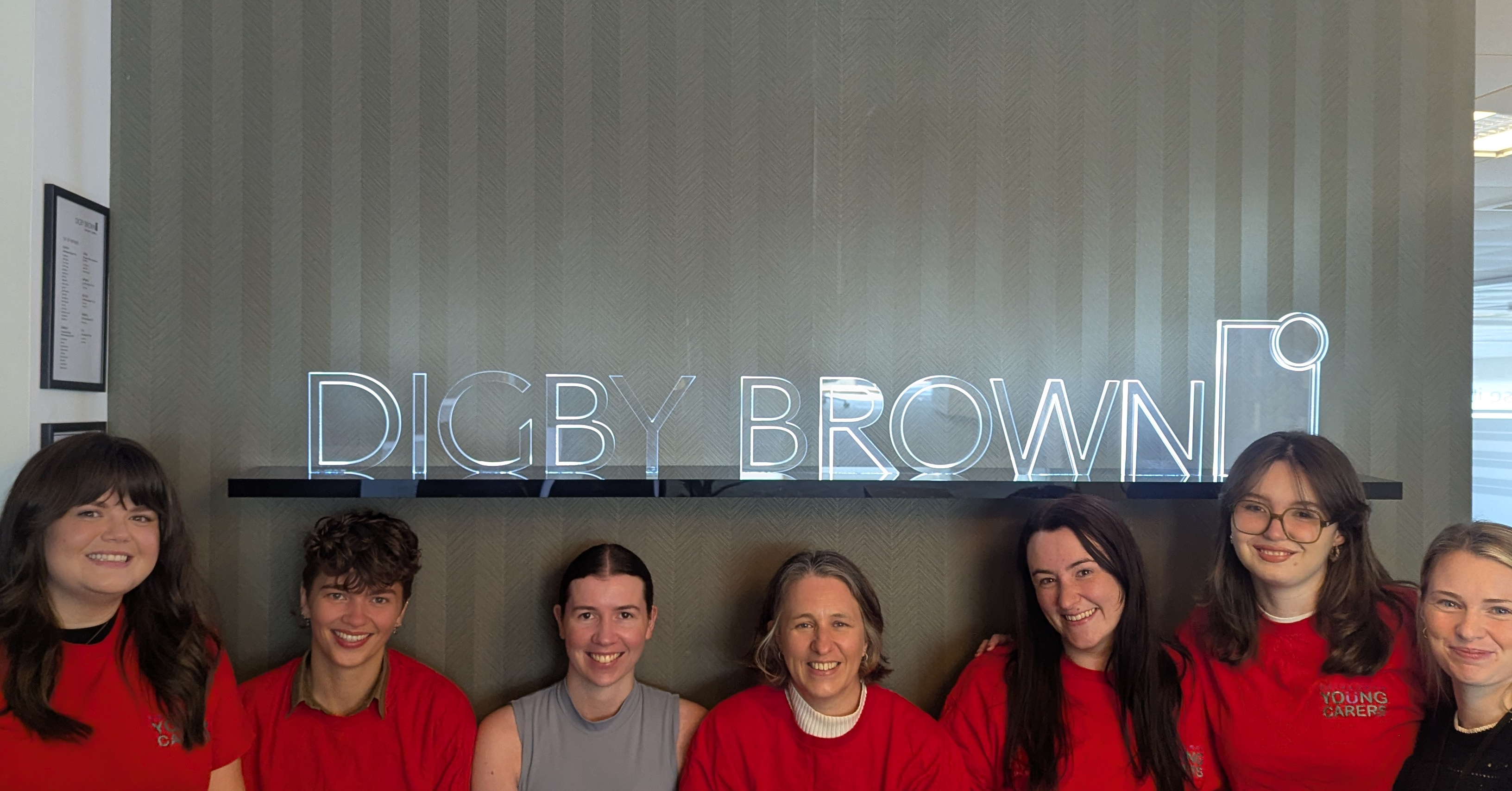 Digby Brown Edinburgh Team take on the Kiltwalk