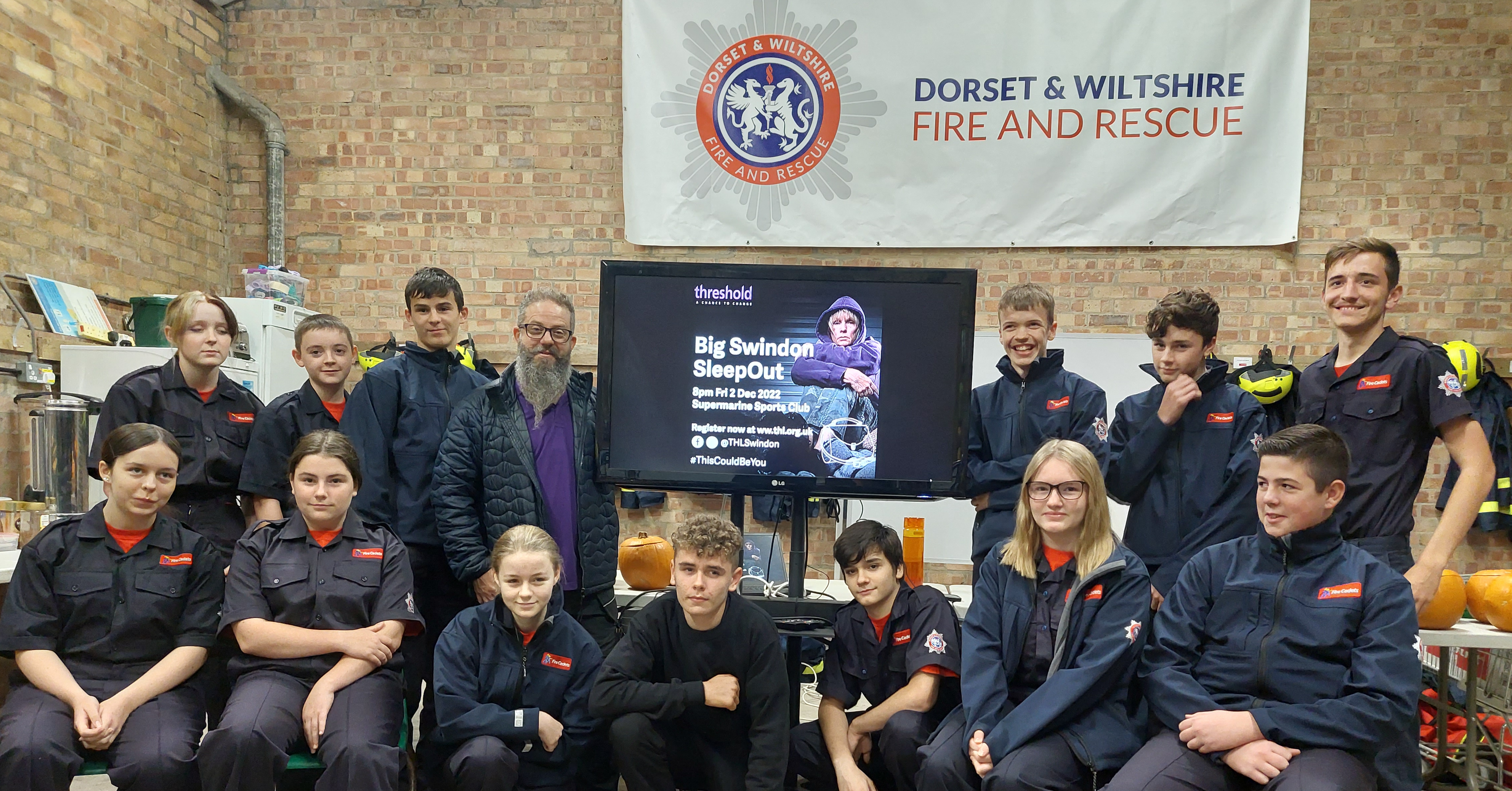 Swindon Fire Cadets - Big Sleepout