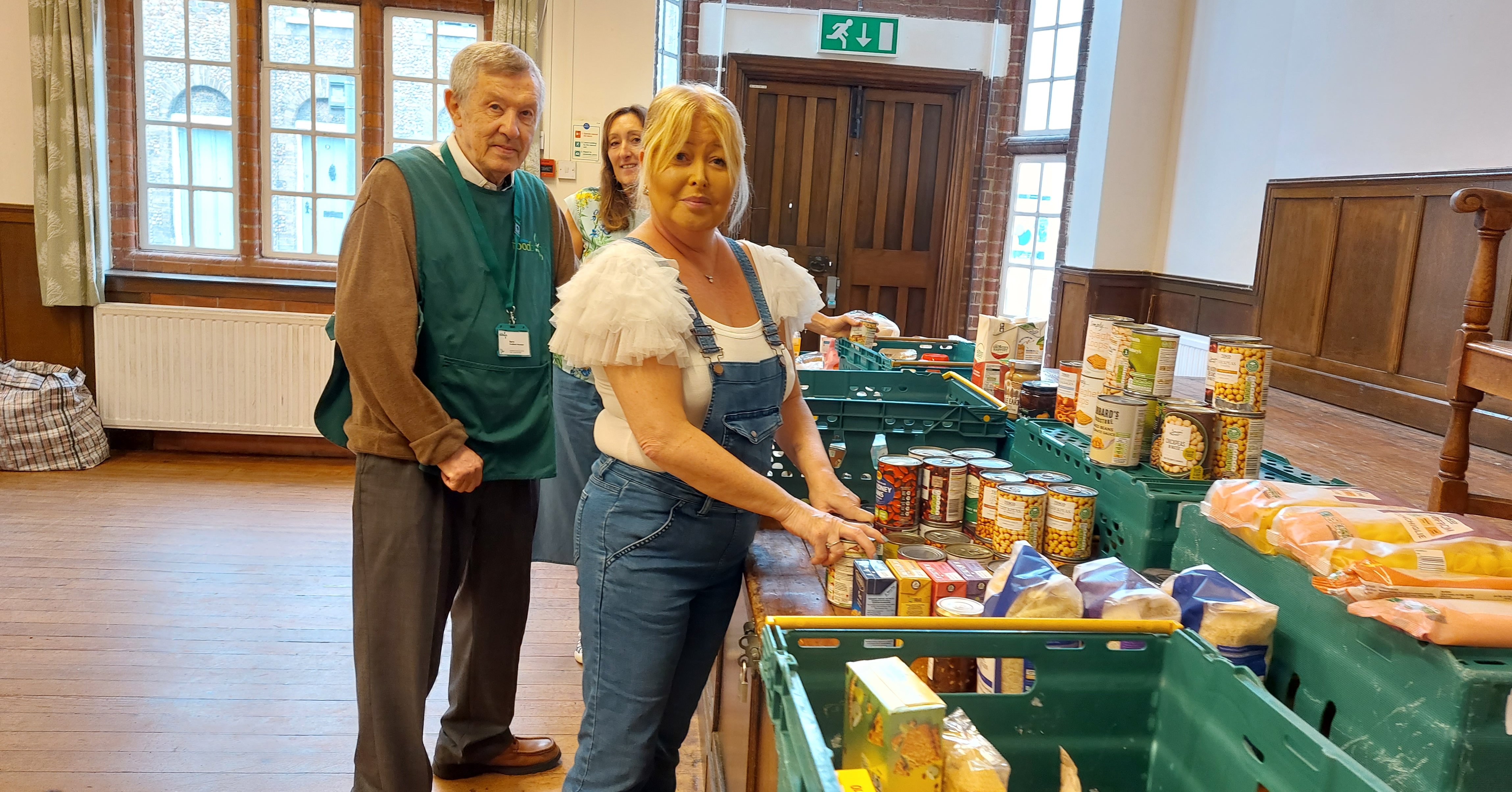 The Eastlight food bank raffle!