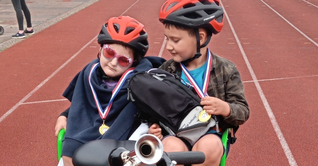 A one Hundred (100) lap Bike Ride